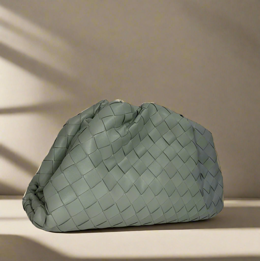 Bottega Veneta Green Teen Pouch - WOMEN