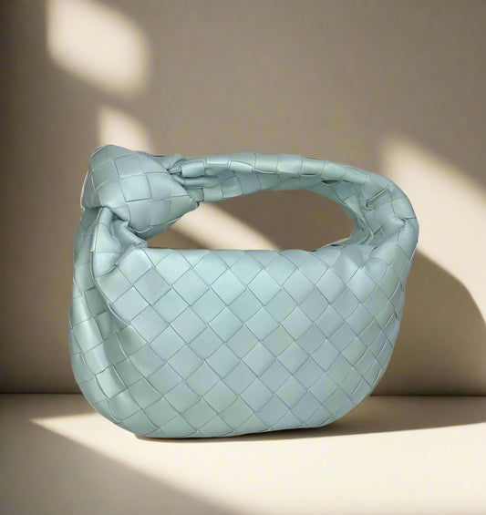 Bottega Veneta  Nappa Intrecciato Mini Jodie Teal - WOMEN