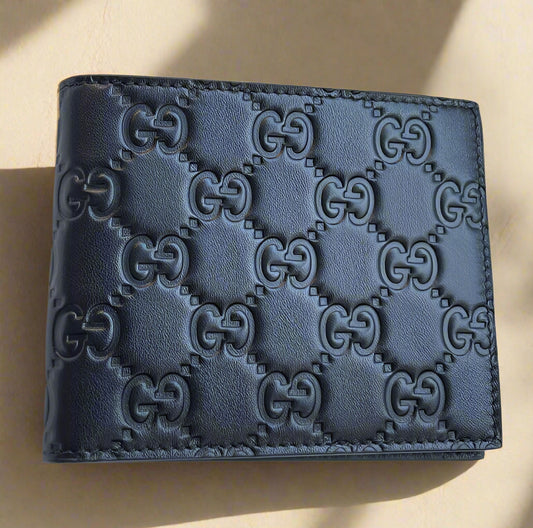 Gucci - Black logo Bi-wallet - MEN