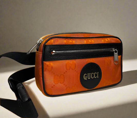 Gucci- Off The Grid GG Belt Bag Orange