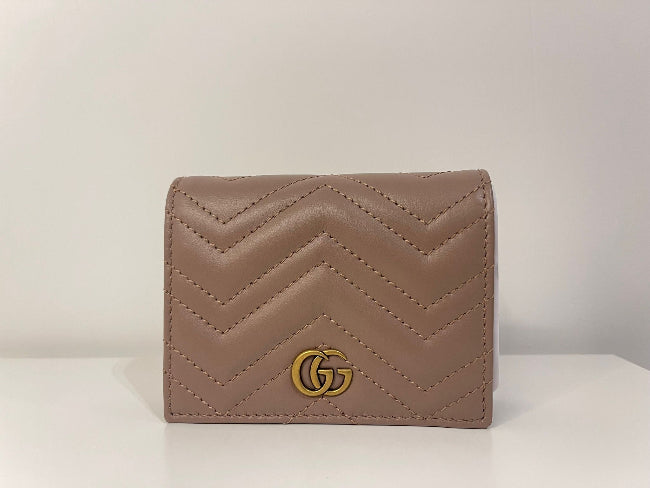 GUCCI  - GG Marmont card case wallet - WOMEN